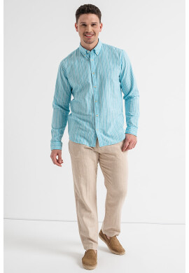 Esprit Риза Oxford с лен - Pepit.bg