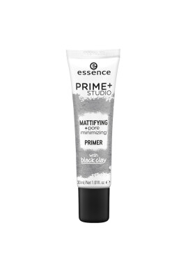 Essence Основа за грим Prime + Studio mattifying + pore minimizing Primer White 30 мл - Pepit.bg