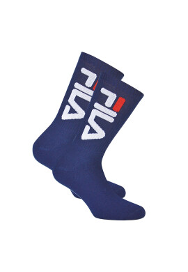 Fila Унисекс дълги чорапи с лого - 2 чифта - Pepit.bg