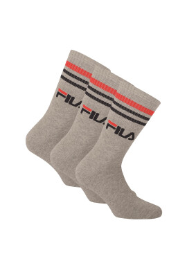 Fila Унисекс дълги чорапи с лого - 3 чифта - Pepit.bg
