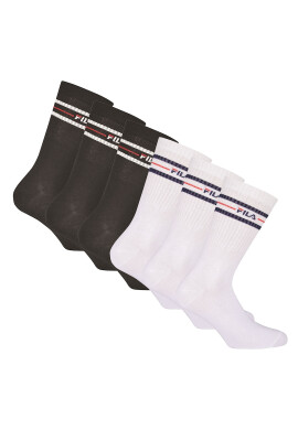 Fila Унисекс дълги чорапи с лого 6 чифта - Pepit.bg