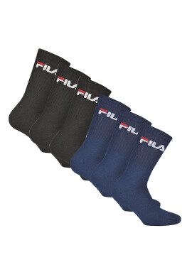 Fila Унисекс дълги чорапи с лого 6 чифта - Pepit.bg