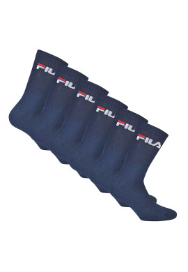 Fila Унисекс дълги чорапи с лого 6 чифта - Pepit.bg