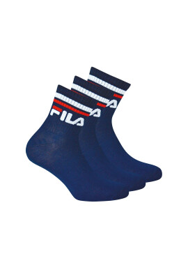 Fila Унисекс къси чорапи с лого - 3 чифта - Pepit.bg