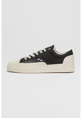 FILLING PIECES Кецове с нисък профил - Бял/Черен - Pepit.bg