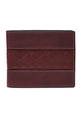 Fossil Релефен кожен портфейл Everett - Pepit.bg