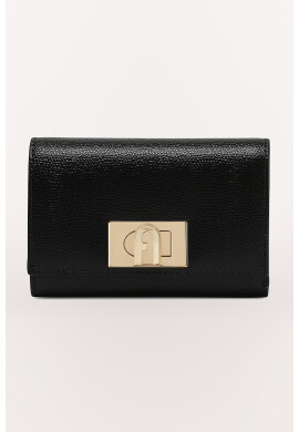 Furla Кожен портфейл 1927 Compact - Черен - Pepit.bg