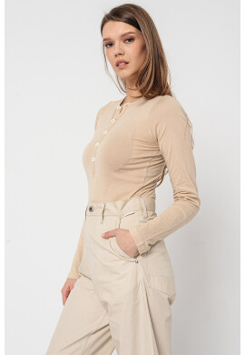 G-STAR Блуза слим Henley - Pepit.bg