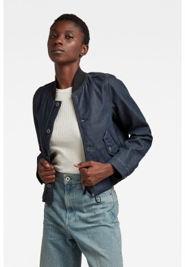 G-Star RAW Яке бомбър от деним - Pepit.bg