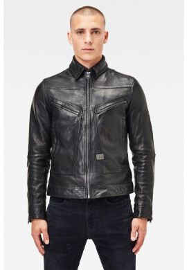 G-Star RAW Кожено яке с цип - Pepit.bg