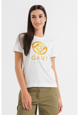 Gant Тениска с лого - Pepit.bg