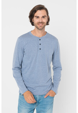 GAP Блуза с деколте Henley - Pepit.bg