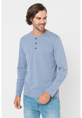 GAP Блуза с деколте Henley - Pepit.bg