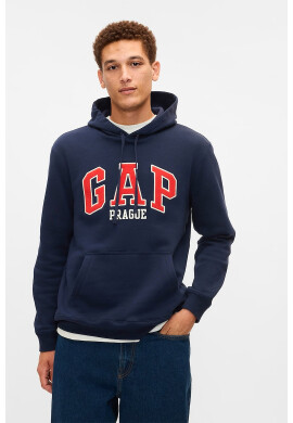 GAP Тениска с контрастно лого - Pepit.bg