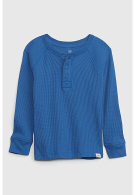 GAP Памучна блуза Henley - Pepit.bg