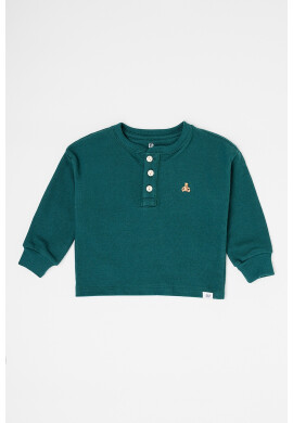 GAP Памучна блуза тип Henley - Pepit.bg