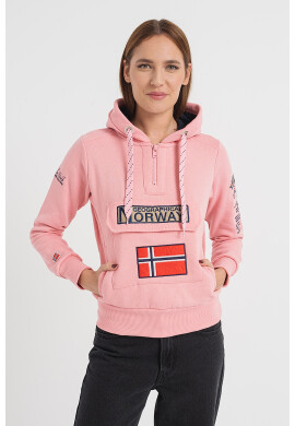 Geographical Norway Худи с цип Gymclass - Pepit.bg