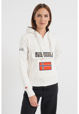 Geographical Norway Худи с цип Gymclass - Pepit.bg