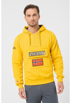 Geographical Norway Худи с лого Gym Class - Pepit.bg