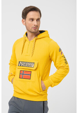 Geographical Norway Худи с лого Gym Class - Pepit.bg