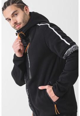 Geographical Norway Худи с цип и лого - Pepit.bg