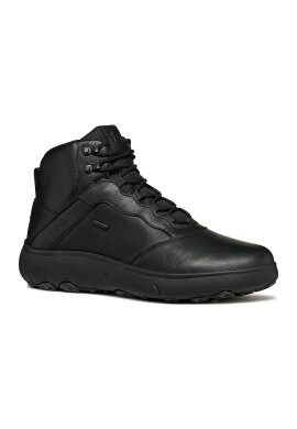 Geox Боти с кожа и еко кожа - Черен - Pepit.bg