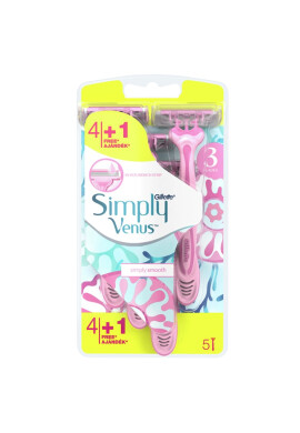 Gillette Venus Самобръсначка 3 4+1 броя - Pepit.bg