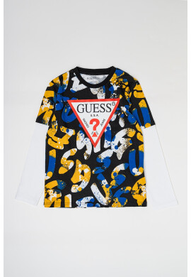 GUESS KIDS Блуза с дизайн 2 в 1 - Pepit.bg