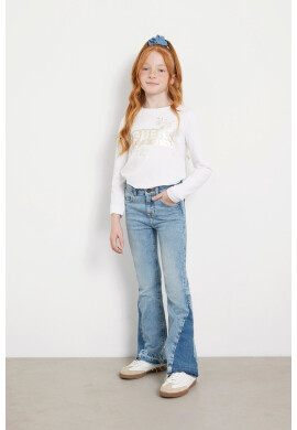 GUESS KIDS Блуза с лого - Pepit.bg