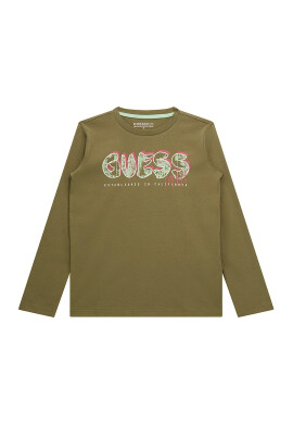 GUESS KIDS Блуза с лого - Pepit.bg