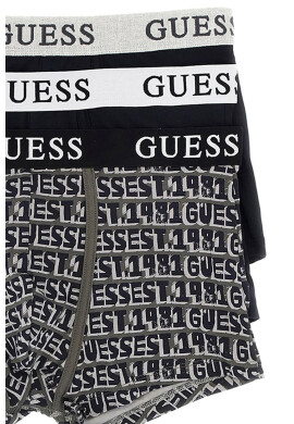 GUESS Боксерки с десен - 3 чифта - Pepit.bg