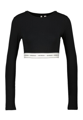 GUESS Домашна къса блуза с модал - Pepit.bg