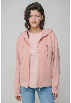 GUESS Фитнес худи с модал - Pepit.bg