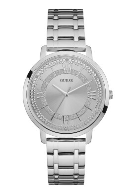 GUESS Иноксов часовник с кристали - Pepit.bg