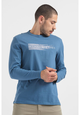 GUESS JEANS Блуза с бродирано лого - Pepit.bg
