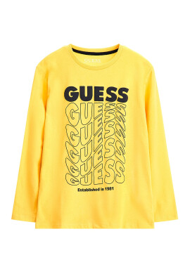 GUESS JEANS Блуза с лого - Pepit.bg