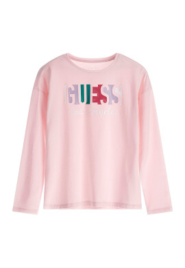 GUESS JEANS Блуза с лого - Pepit.bg
