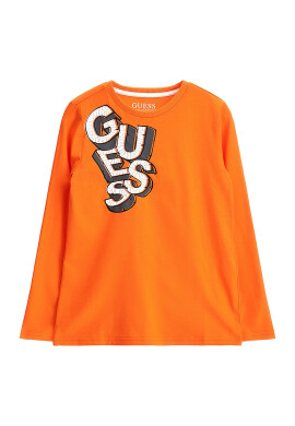 GUESS JEANS Блуза с лого - Pepit.bg