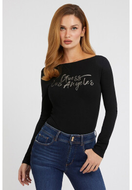 GUESS JEANS Боди с гол гръб - Pepit.bg
