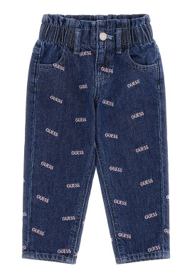GUESS JEANS Дънки с бродирано лого - Pepit.bg