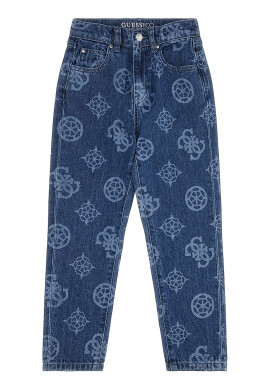 GUESS JEANS Дънки с монограм - Pepit.bg