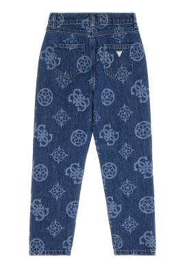 GUESS JEANS Дънки с монограм - Pepit.bg