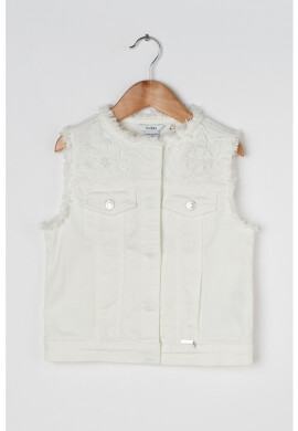 GUESS JEANS Дънков елек с дантела - Pepit.bg