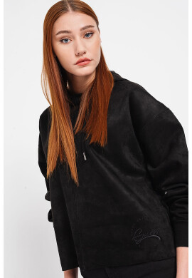 GUESS JEANS Худи с бродирано лого - Pepit.bg