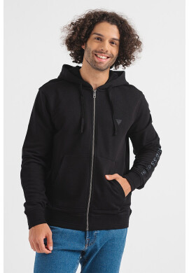 GUESS JEANS Худи с цип - Pepit.bg