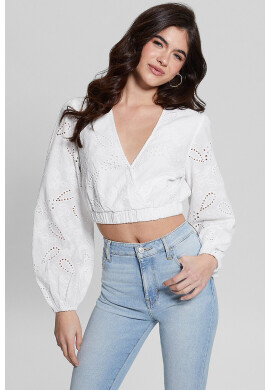 GUESS Къса блуза - Pepit.bg