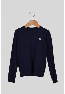 GUESS JEANS Пуловер с бродирано лого - Pepit.bg