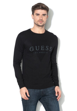 GUESS JEANS Пуловер с лого - Pepit.bg