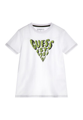 GUESS JEANS Тениска с лога - Pepit.bg