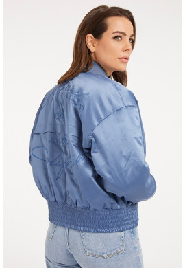GUESS JEANS Яке бомбър с лого - Pepit.bg